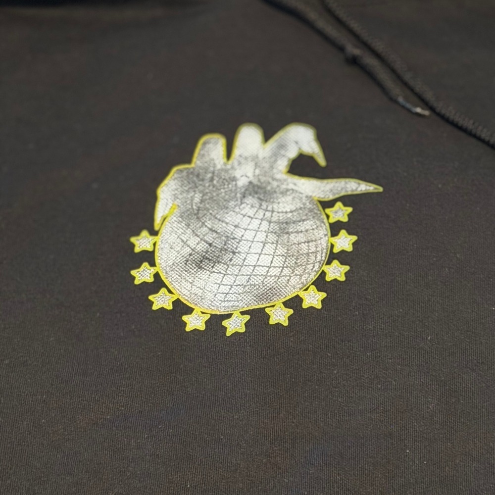 Gildan Heavy Blend Black Disco Ball SNOT Ethereal Tour Hoodie Mens Medium‎ 2021 - Picture 13 of 13